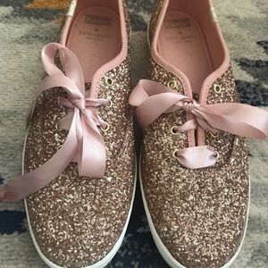 Kate Spade Glitter Keds